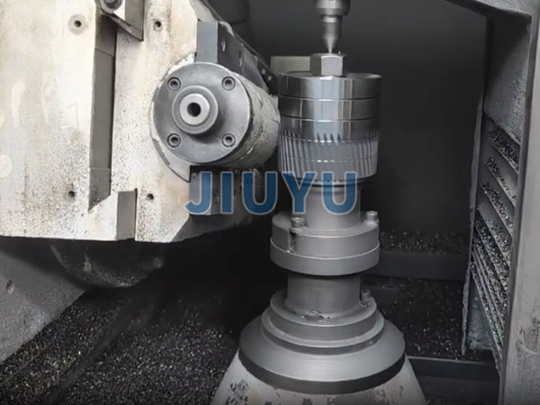 Gear hobbing machine video